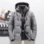 Men Down High Quality Thick Warm Winter Jacket Hooded Thicken Duck Down Parka Coat Casual Slim Overcoat With Many Pockets Mens 9