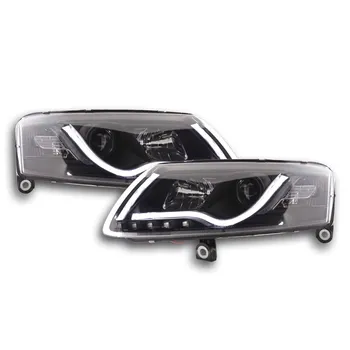 

FKSFSAI13035fari Daylight LED lightbar and DRL look Audi A6 4F year Constr. 04-08 Black