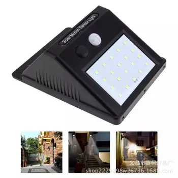 

New Style Outdoor Solar Lights LED High Brightness Courtyard Garden Villa Infrared Sensor Lamp Light Control Wall Lamp