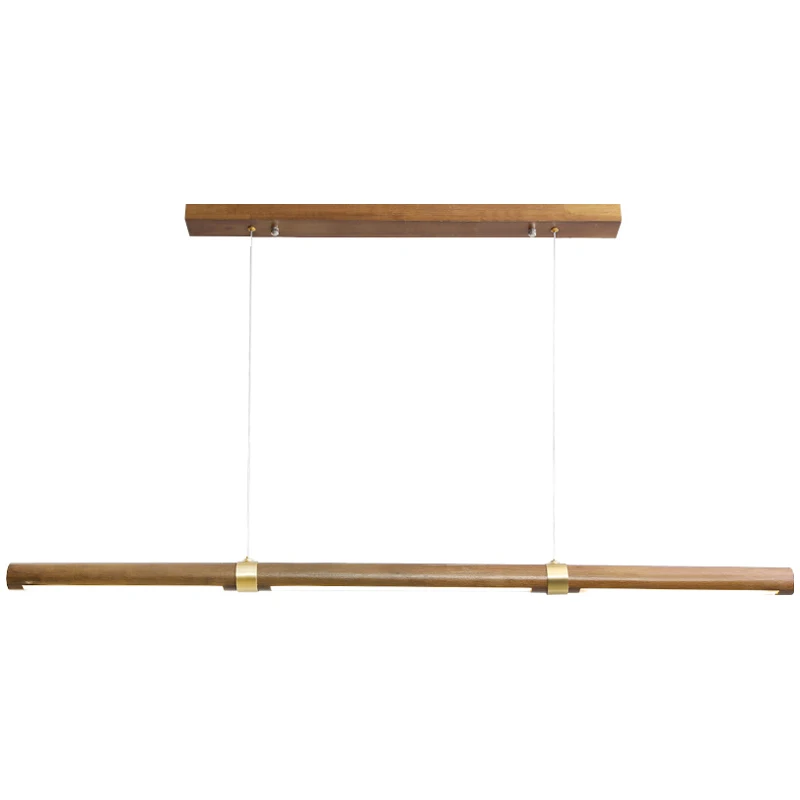 AIBIOU современный светодиодный подвесной светильник s для столовой деревянный шнур подвесной светильник офисный подвесной свет бар подвесной светильник ing светильники