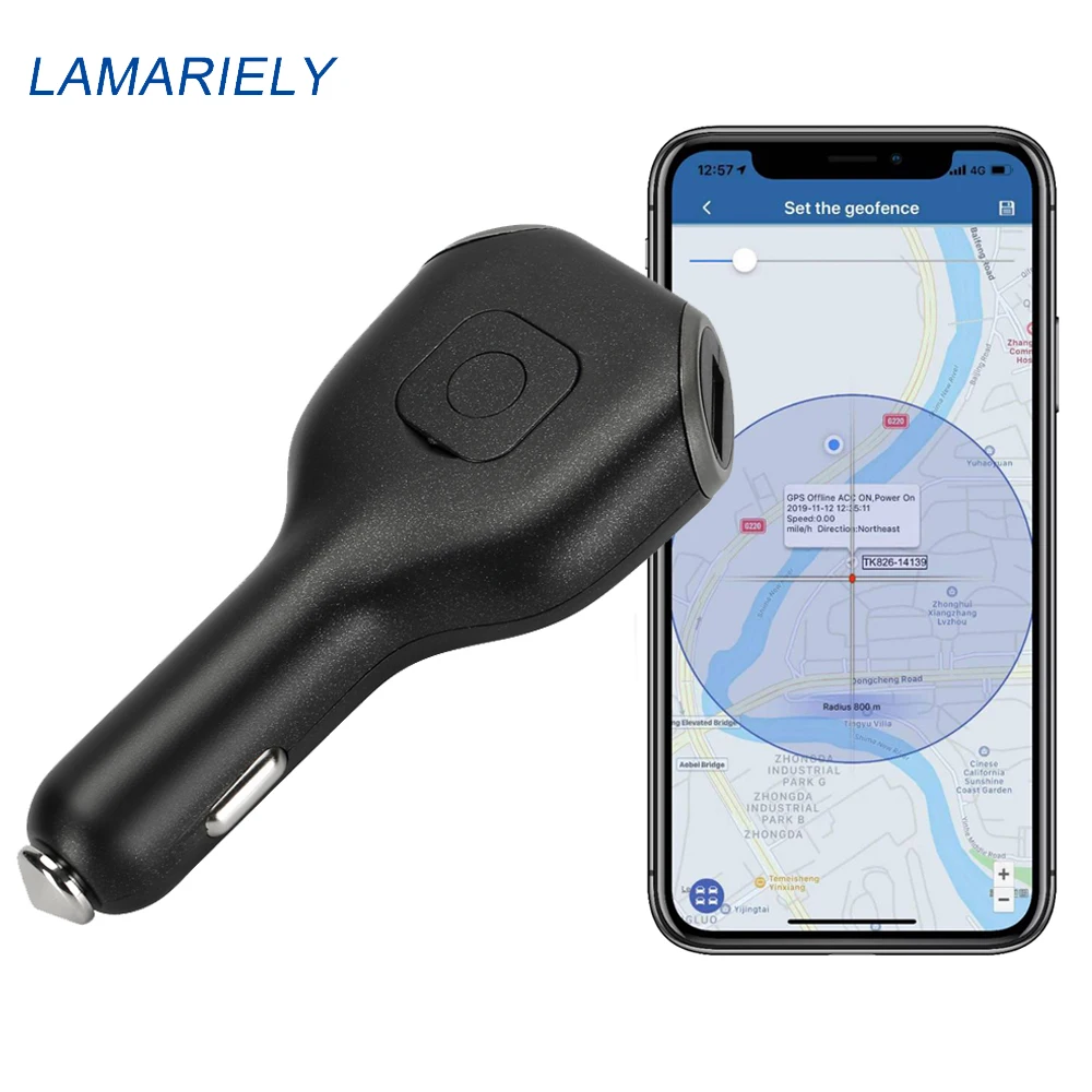 SOS Car Charger GPS Tracker GSM Locator Wifi LBS Real-time Tracking Device Voice Monitoring Free APP Web | Автомобили и мотоциклы