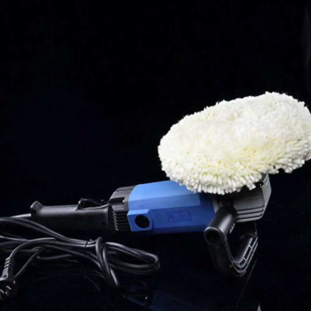 SALE Top Quality 7"Inch 180mm Soft Wool Clean Polishing Buffing Bonnet Pad for Car Auto Polisher Quick delivery CSV