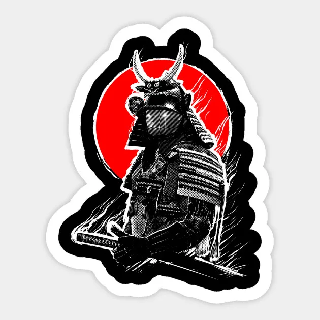 1 шт. Автомобильная наклейка Samurai Star для ноутбука багажа скейтборда Мультяшные