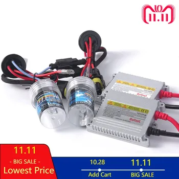 

10sets12V 35W H7 Xenon HID Kit DC Metal Ceramic Base Bulb Lamp 4300K 6000K 8000K Digital Ballast for Car Headlight Sewiyolin