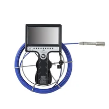 Портативная камера видеонаблюдения для контроля дренажной трубы 512 Гц передатчик с кабелем 50 метров и записью DVR