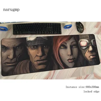 

borderlands 2 padmouse 900x300x2mm gaming mousepad game big large mouse pad gamer computer desk 3d mat notbook mousemat pc