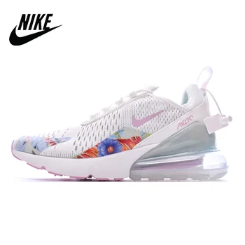 

Nike AIR MAX 270 Women Running Shoes Black Non-slip Wear-resisting Lightweight Sport Lifestyle Max Air Sneakers Store Hot