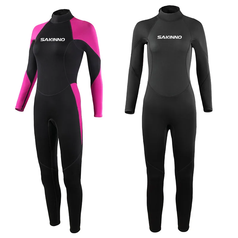 Full body Women 2mm Neoprene Wetsuit Surfing Swimming Diving Suit