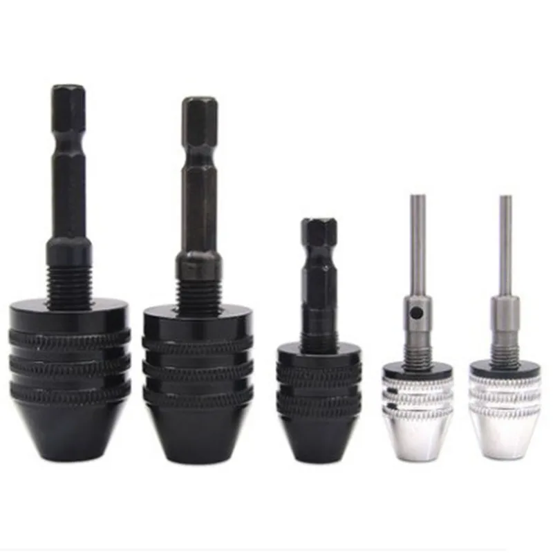 

Hex shank three jaw lathe chucks electric grinder quickly drill Chuck round shank2.35mm 3mm