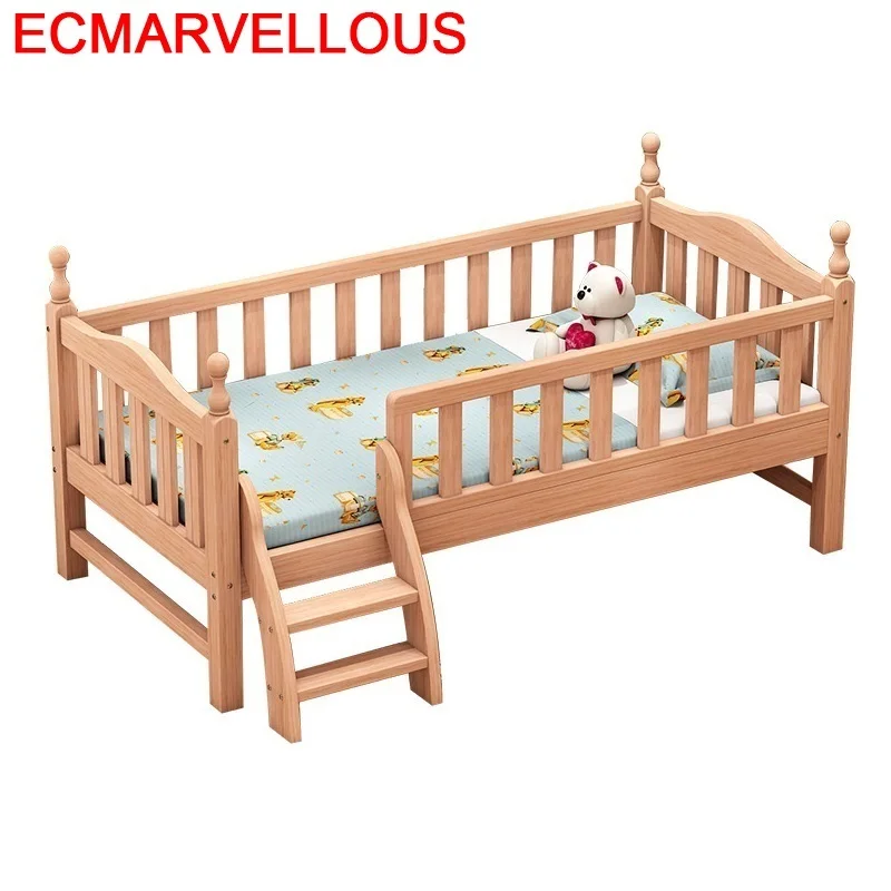 

Baby Crib Tempat Tidur Tingkat Mobilya Hochbett Wood Wooden Bedroom Furniture Cama Infantil Lit Enfant Muebles Kids Bed