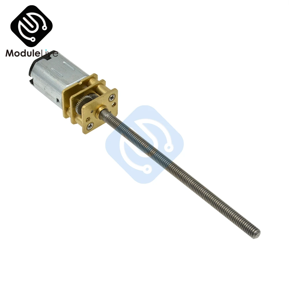 5pc Micro Mini N20 Gear Motor Dc 3v-6v Slow Speed Full Metal Gearbo - Foto 8