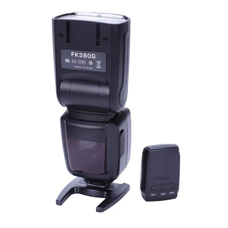 FK380G вспышка для Canon EOS цифровая камера, EOS фартук камера, Nikon цифровая камера с беспроводной мигалкой