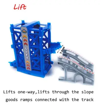 

Vertical lift toy mini car track attachment - Toy car fan lifts and ramps track accessories, suitable for all curved track vehic
