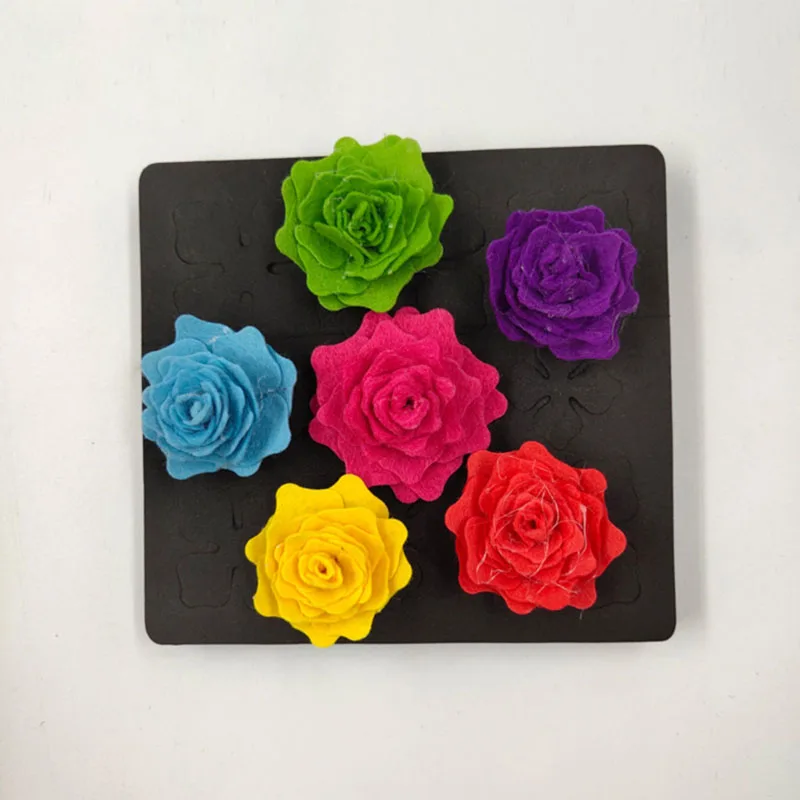 Blossom 3D розами рулон Деревянный высечки для DIY скрапбукинга кожаные бумажные поделки украшения шаблон прессформы Лидер продаж
