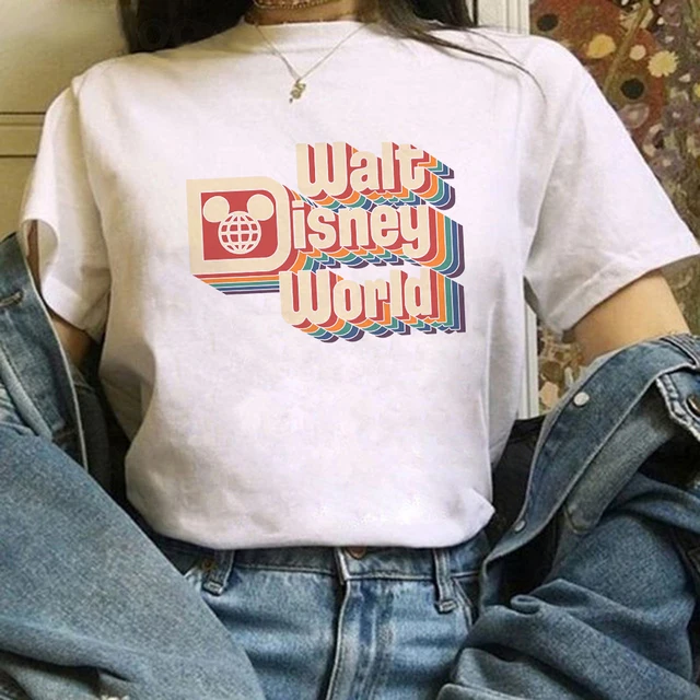 Womne T Shirt Anime Walt Disney World 