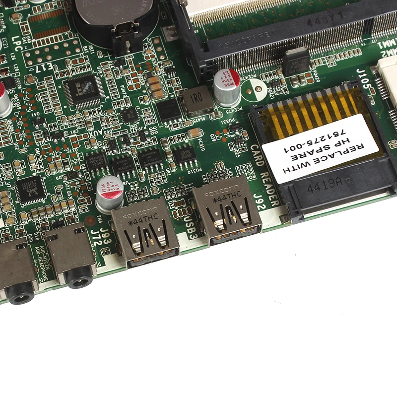 Для hp 18-5110 материнская плата AIO 728601-001 751275-501 751275-001 аккумулятор большой емкости тестирование в целости