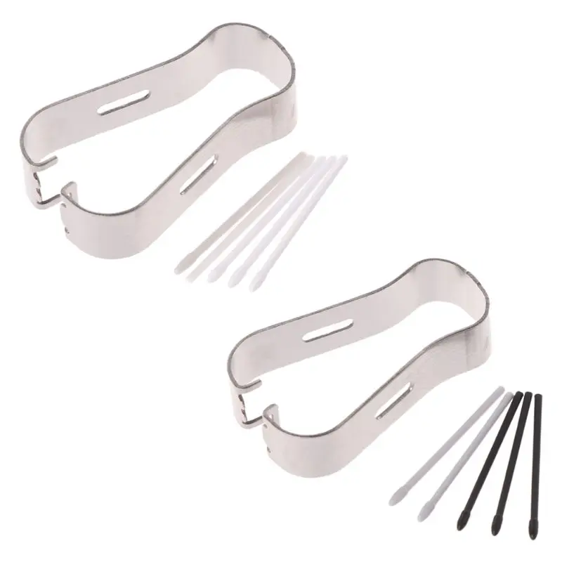 1SetTouchStylusReplacementTipsNibswithMetalClipforSamsung