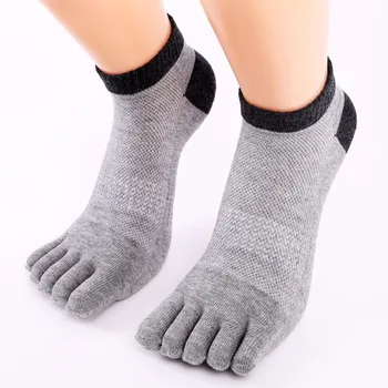 

Fashion Men Five Fingers Anti Slip Cotton Leisure Dress High Street Hip Hop Socks Comfortable Socks Calcetines masculinos