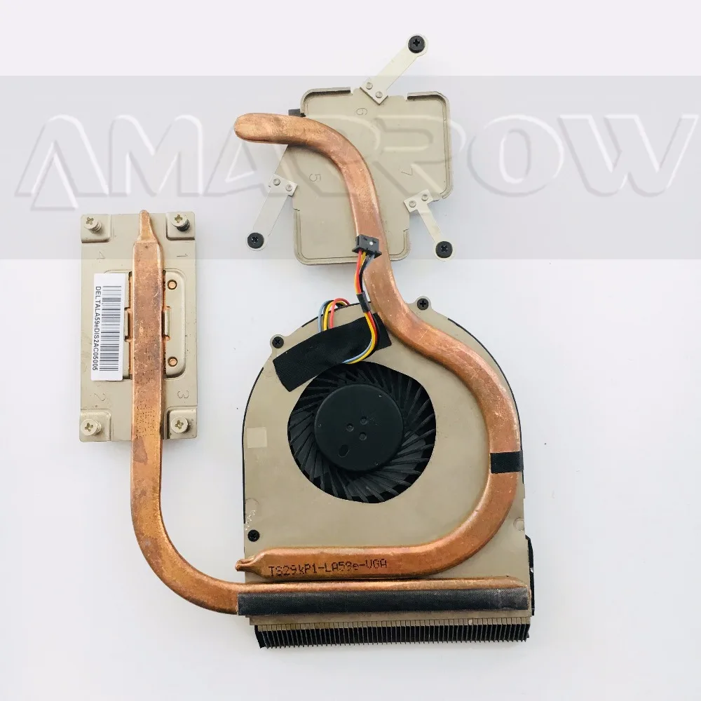 Оригинальный охлаждающий вентилятор для процессора Lenovo V580 B580 B590 60.4XB16.001