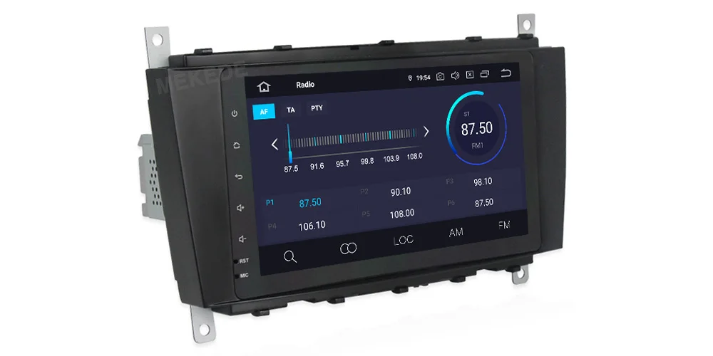 PX5 Android 9,0 автомобильный DVD для Mercedes/Benz C Class W203 2004-2007 c200 C230 C240 C320 C350 CLK W209 Восьмиядерный 4G ram 32G rom