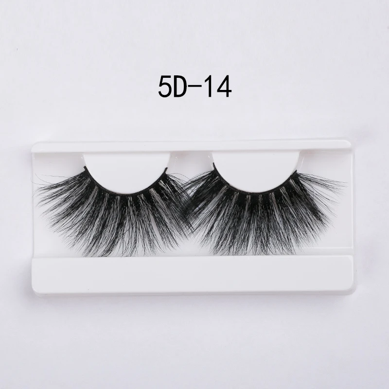 14 Eyewin, накладные ресницы 5D, норковые ресницы, настоящая норка и безжалостные ресницы, многоразовые ресницы, 25 мм, накладные ресницы, макияж - Цвет: 14