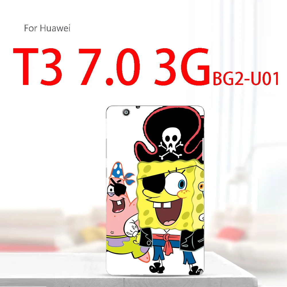 Разноцветный планшет чехол для huawei MediaPad T3 7,0 3g версия BG2-U01 7 дюймов ультра тонкий мягкий силиконовый чехол на заказ Diy - Цвет: G4 hai dao hai mian