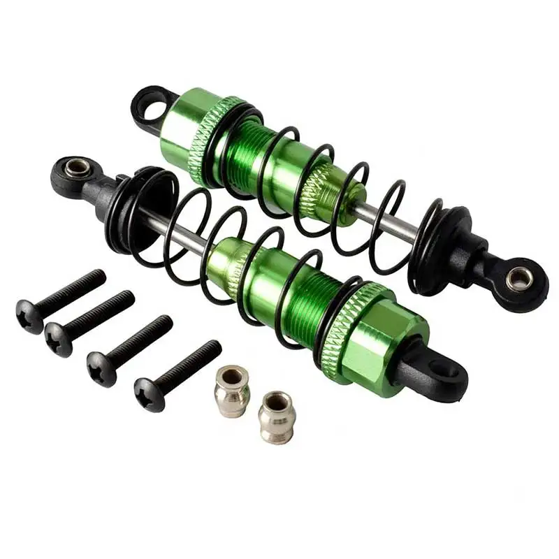 WLtoys K949-010 квасцы передний амортизатор оранжевый 2P RC K949 1/12 скалолазание 85 мм - Цвет: Зеленый