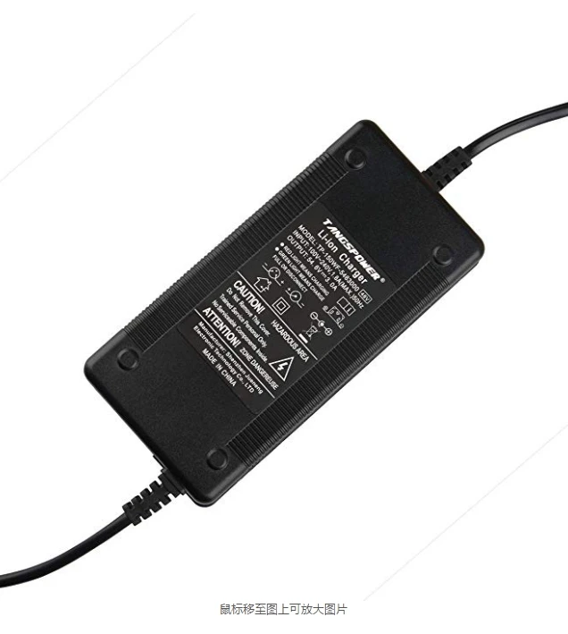 Cena Ładowarka akumulatorów 54.6V 3A do akumulatorów litowo jonowych 13S 48V ładowarka akumulatorów litowych do rowerów elektrycznych wysoka jakość silne odprowadzanie ciepła ..