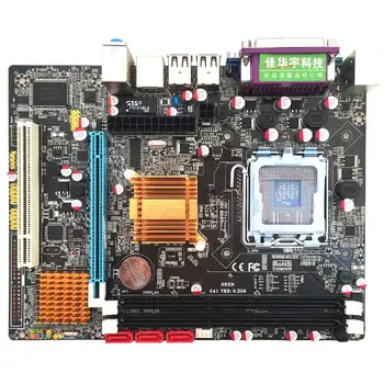 

G41 Desktop Motherboard for Intel LGA771/775 CPU DDR3 Memory Slot RTL8105E Gigabit LAN Integrated Graphics Card with VGA Port