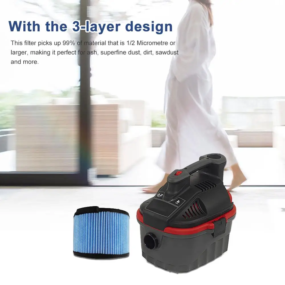 

1Pcs Vacuum Cleaner VF3500 3-4.5 Vacuum Cleaner Filter 3 Layers Pleated Paper Vacuum Filter Parts vacuum cleaner Accessories