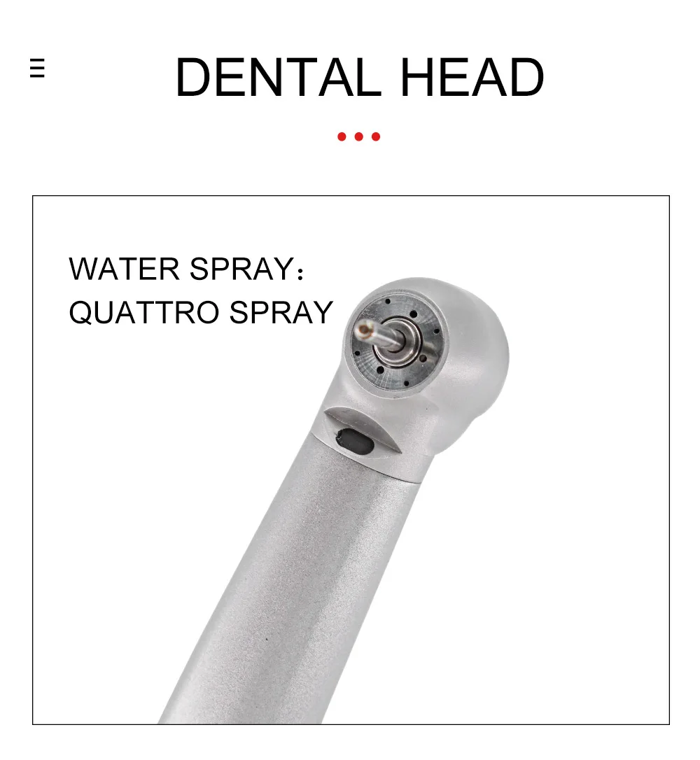 ASIN De-MAX X600L X700L type Dental Optic LED High Speed Surgical Optical Handpiece with generator tool