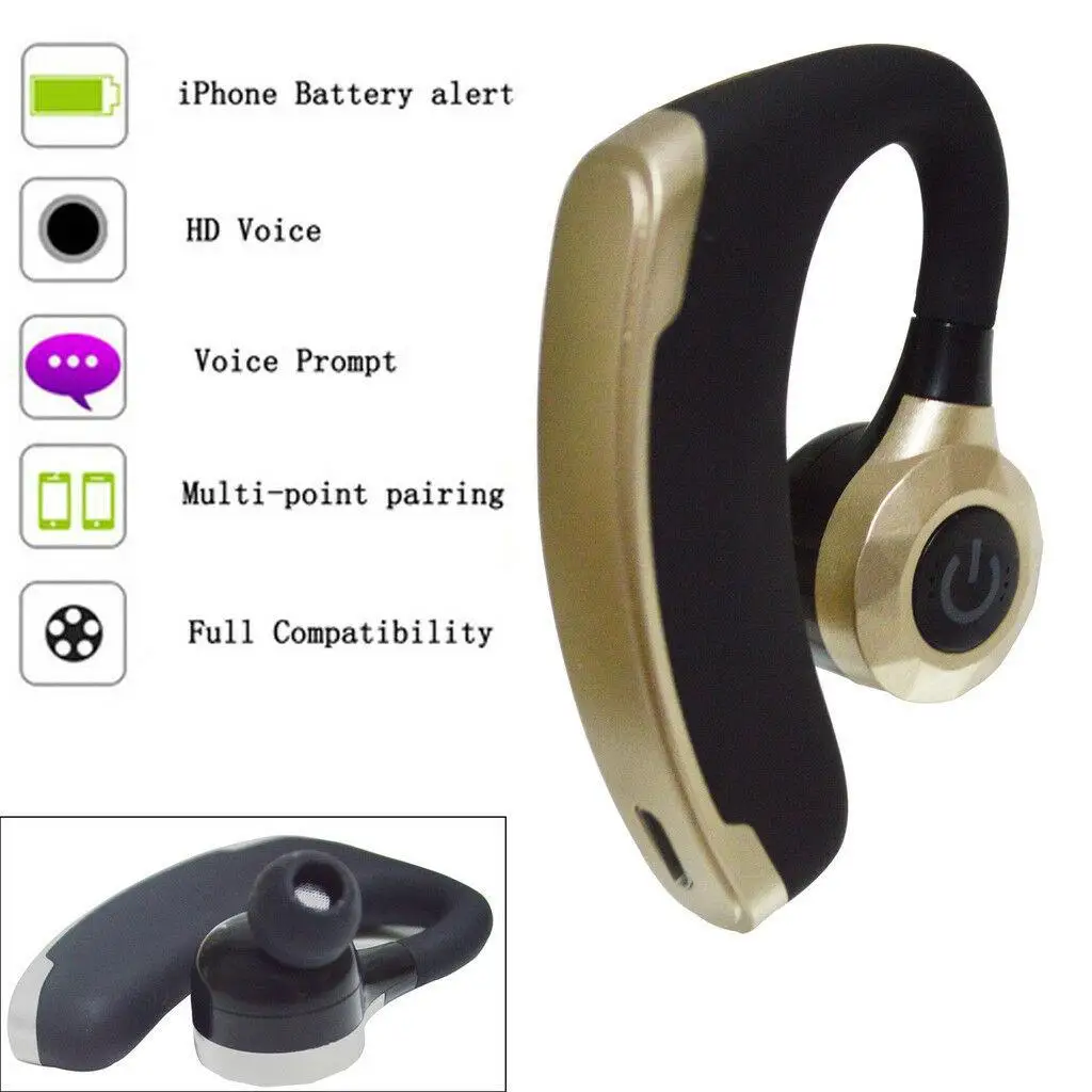 Wireless Bluetooth Music Sport Headset Stereo Earphone Over Ear for iPhone 11 Pro Max XS Samsung S20 S10 S9 S8 Motorola E G X Z