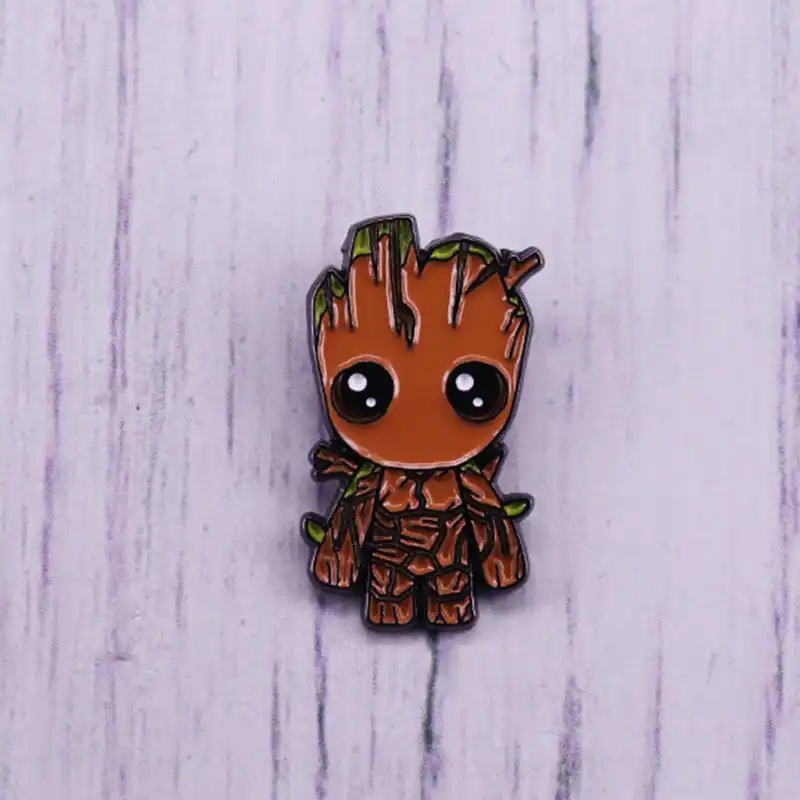 Comix Groot brooch Baby Groot Brooch Groot pin I am Groot