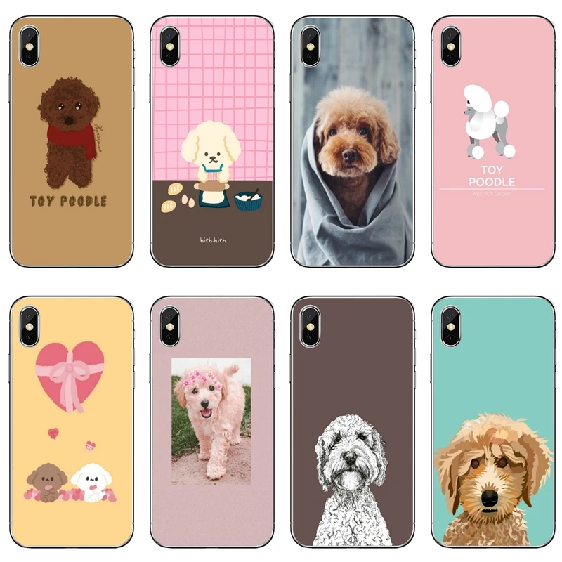 Аксессуары для телефона в виде пуделя чехол Xiaomi Redmi Note 9S 9T 9 8 8T 7 6 5A 9C 9A 7A K20 6A S2 Pro |