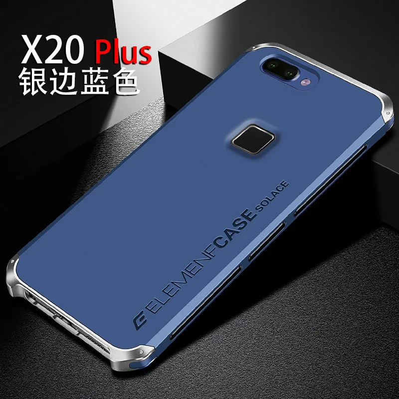 19 ДЛЯ vivo x20 чехол Роскошный элемент телефон сумка чехол с дизайнерским алюминием и с жесткой задней панелью КРЫШКА ДЛЯ vivo x20 plus телефонные сумки - Цвет: 19