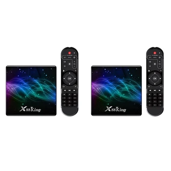 

X88 King S922X 4GB DDR4 RAM 128GB ROM 1000M LAN 5G WIFI Bluetooth 5.0 Android 9.0 4K VP9 H.265 TV Box