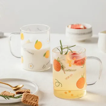 

Crystal Flower Juice Glass Bottle Mini Round Whiskey Cute Wedding Nordic Coffee Fashion Milk Tea Pretty Xicara Drinkware BY50BB