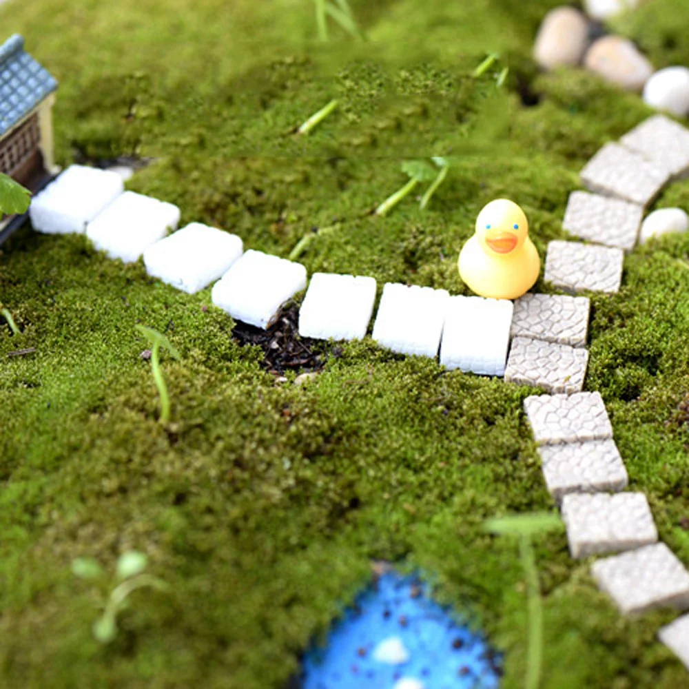 10 шт. Мини DIY квадратная лестница ремесло фигурка микро пейзаж садовое украшение