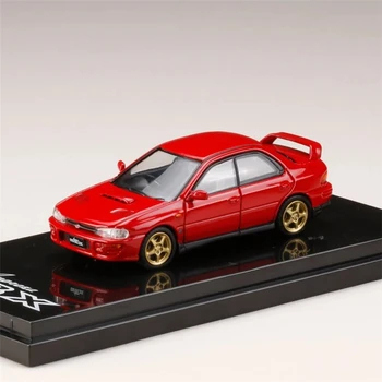 

Hobby Japan 1:64 Subaru Impreza WRX GC8 Type RA STi Version II Active Red Diecast Model Car