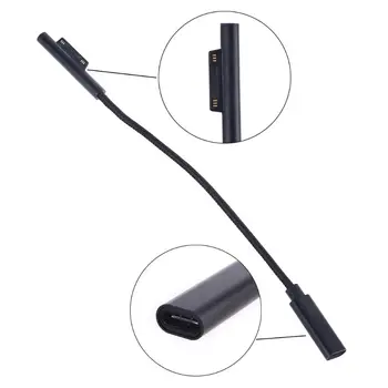 

Fast Charging Cable Magnetic Durable Braided Safe Data Cable for Surface Pro 5 L4MD
