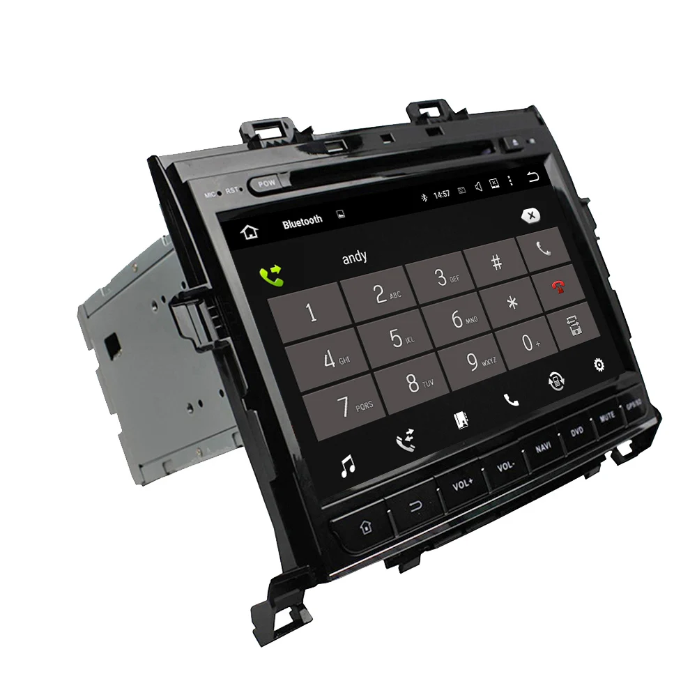 Восьмиядерный 9 дюймов 8 ядерный Android 0 автомобильный Радио dvd плеер GPS для Toyota Alphard