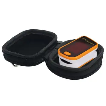 

Hard Storage Case Organizer Fingertip Pulse Oximeter Carrying Case Fits For Acc U Rate/Deluxe Blood Oxygen Saturation Monitor
