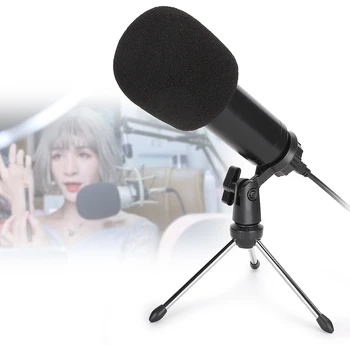 

BM-800 USB Condenser Microphone Drive Free Mic with Tripod for Karaoke Recording Microphone
