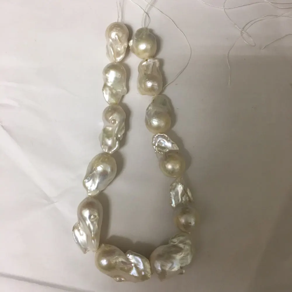 pearl beads,100% Nature freshwater loose pearl with  baroque shape, BIG BAROQUE shape pearl .16-24 mm,nature white white color