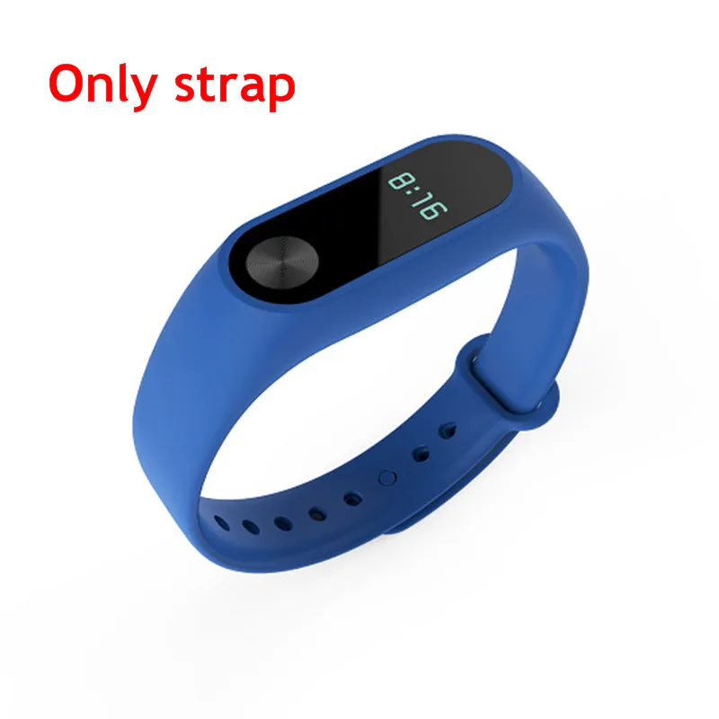Многоцветный Смарт-часы для Xiaomi mi Band 2 Браслет ремешок mi band сменный силиконовый ремешок браслет для Xiao mi Band 2 аксессуар - Цвет: Многоцветный