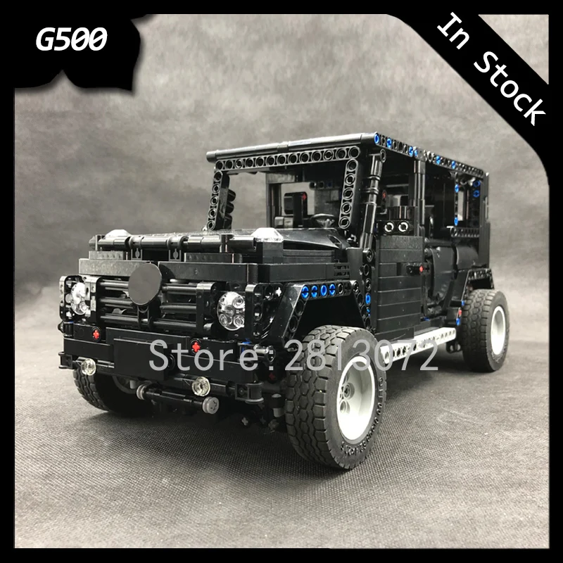 

701960 Technic 2425 G500 SUV AWD Wagon Cars Expert MOC 1343Pcs Model Building Blocks Compatible with 20086 20077 10265