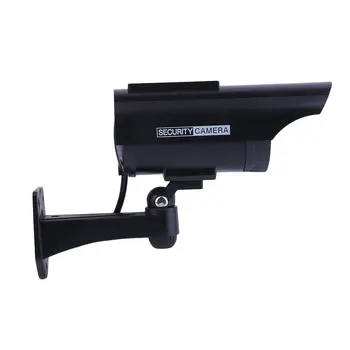 

Waterproof Practical Indoor Outdoor Solar Power Dummy Fake Imitation Home CCTV Surveillance Camera with LED Light Indicator