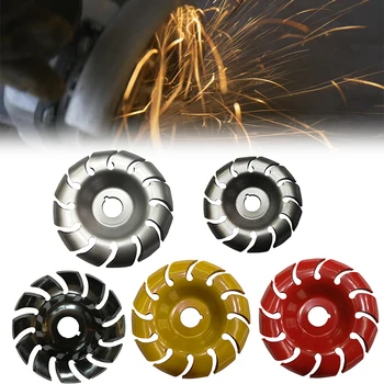 

Wood Shaping Disc Angle Grinder Disc 12T Wood Carving Disc Manganese Steel Wood Working Tool For 100mm Angle Grinder Disc#3
