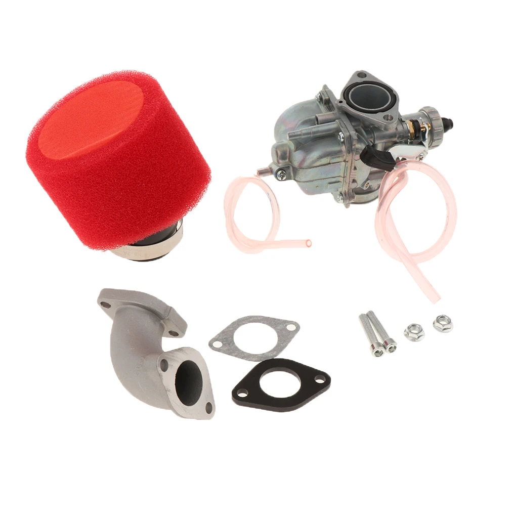 Мотоцикл Carb 26 мм карбюратор воздушный фильтр для 110cc 125cc 140cc CRF50 Байк с прокладкой впускной трубы