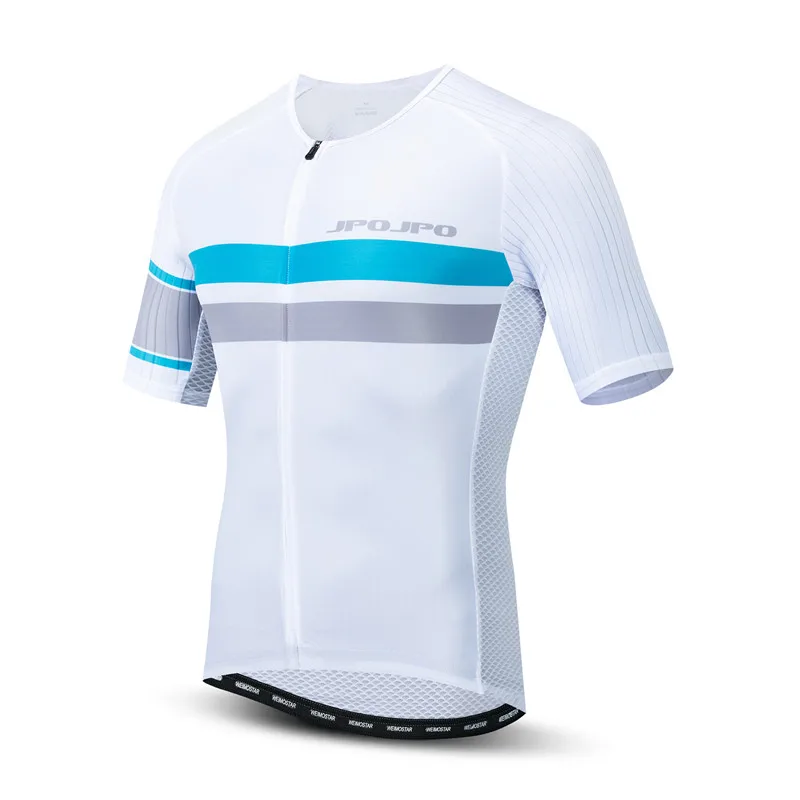 JPOJPO команда Велоспорт Джерси мужская короткий рукав велосипед Джерси Топ Лето Pro Гонки Спорт велосипед Джерси рубашка Майо Ciclismo - Цвет: Color 1